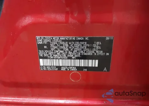 2011 Toyota Rav4 Sport from USA, damaged, VIN 2T3RF4DVXBW154930